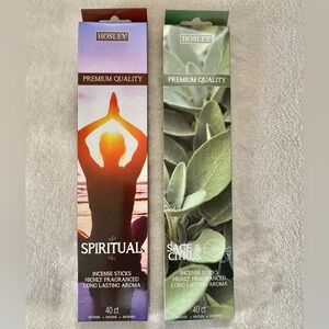 2-Packs of Incense Sticks - (80 sticks total) NWT